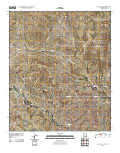 Shiloh Hills SE 2010 topographic map thumbnail