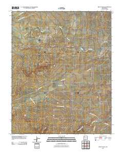 Pretty Rock 2010 topographic map thumbnail