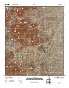 Pyramid Peak 2010 topographic map thumbnail