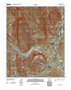 San Ysidro 2010 topographic map thumbnail