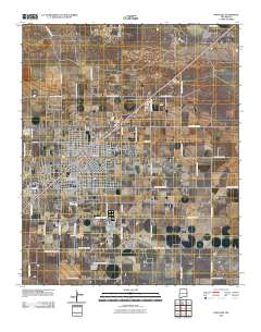 Portales 2010 topographic map thumbnail