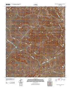Rock House Canyon 2010 topographic map thumbnail
