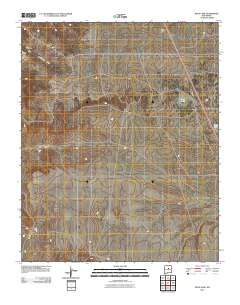 Rock Lake 2010 topographic map thumbnail