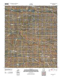 Parish Ranch 2010 topographic map thumbnail