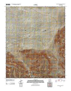Shaw Mountain 2010 topographic map thumbnail