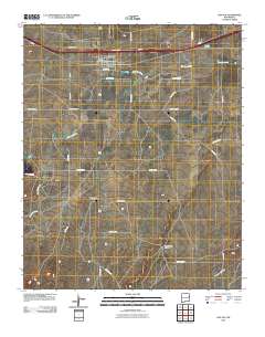San Jon 2010 topographic map thumbnail