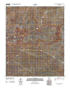San Juan Mesa West 2010 topographic map thumbnail