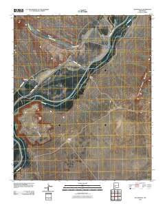 San Marcial 2010 topographic map thumbnail