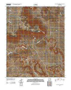 Punta Del Chorro 2010 topographic map thumbnail