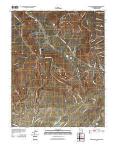 Purgatory Canyon 2010 topographic map thumbnail