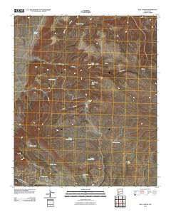 Rail Canyon 2010 topographic map thumbnail