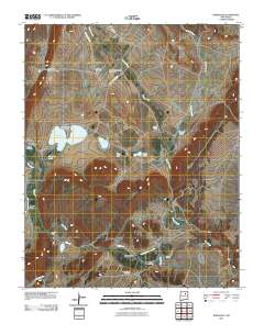 Rainsville 2010 topographic map thumbnail