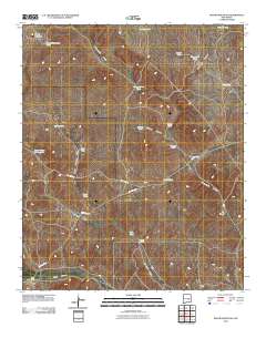 Round Mountain 2010 topographic map thumbnail