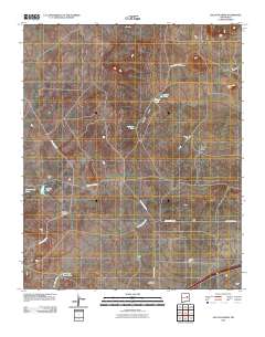 Sacaton Draw 2010 topographic map thumbnail