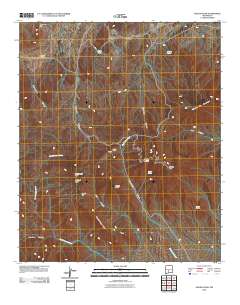 Salinas Peak 2010 topographic map thumbnail