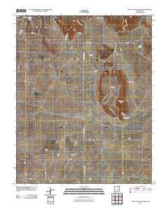 Point of Rocks Mesa 2010 topographic map thumbnail