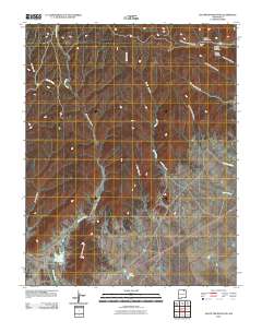 Saltpeter Mountain 2010 topographic map thumbnail