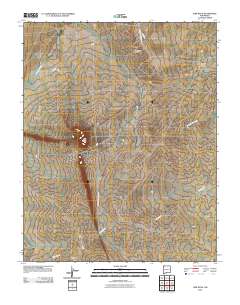 Ship Rock 2010 topographic map thumbnail