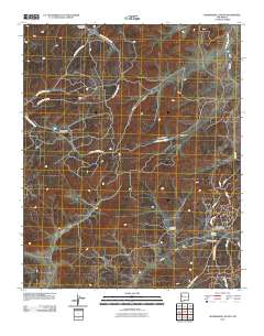 Shoemaker Canyon 2010 topographic map thumbnail