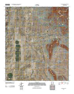 U Bar Ridge 2010 topographic map thumbnail