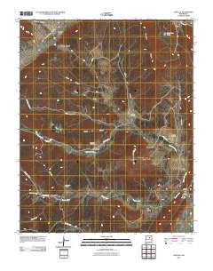 Sapello 2010 topographic map thumbnail