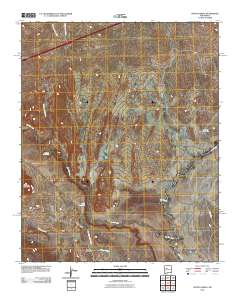 South Garcia 2010 topographic map thumbnail