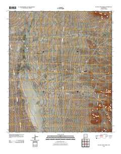 Playas Lake North 2010 topographic map thumbnail
