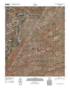 Rattlesnake Springs 2010 topographic map thumbnail
