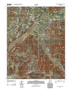 Tierra Amarilla 2011 topographic map thumbnail