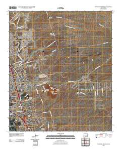 Tortugas Mountain 2010 topographic map thumbnail
