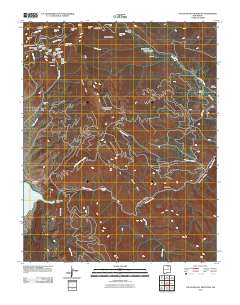 Touch-Me-Not Mountain 2010 topographic map thumbnail