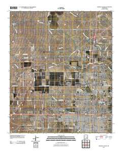 Roswell North 2010 topographic map thumbnail