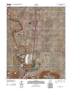Wagon Mound 2010 topographic map thumbnail