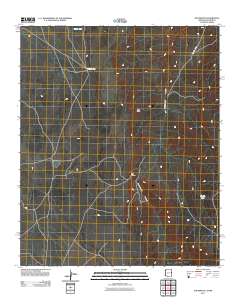 The Rincon 2011 topographic map thumbnail