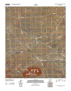 Summerford Mountain 2010 topographic map thumbnail