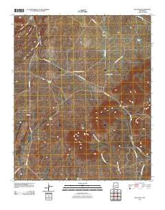 Rayo Hills 2010 topographic map thumbnail