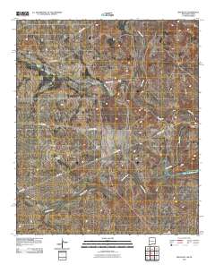 Red Bluff 2010 topographic map thumbnail