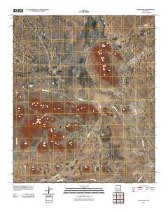 Upham Hills 2010 topographic map thumbnail