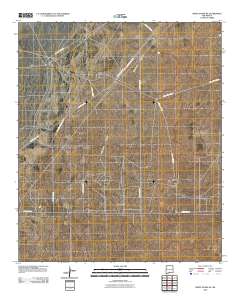 White Sands NE 2010 topographic map thumbnail