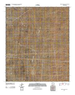 White Sands SE 2010 topographic map thumbnail