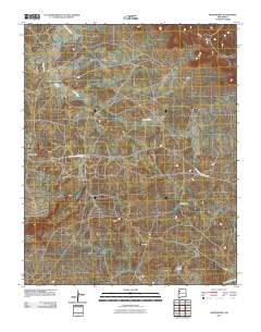 Whitehorse 2010 topographic map thumbnail