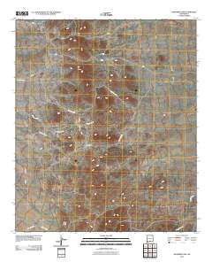 Whitmire Pass 2010 topographic map thumbnail