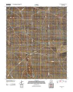Yeso Mesa 2010 topographic map thumbnail
