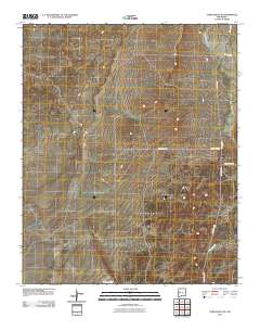York Ranch SE 2010 topographic map thumbnail
