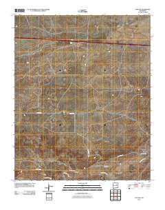 Pintada 2010 topographic map thumbnail