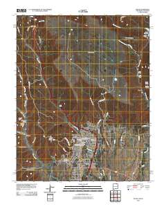 Raton 2010 topographic map thumbnail