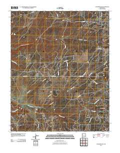 Vanderwagen 2010 topographic map thumbnail