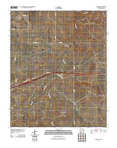 Glenrio 2010 topographic map thumbnail
