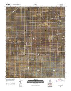 Milnesand SW 2010 topographic map thumbnail