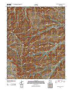 Crow Mesa East 2010 topographic map thumbnail